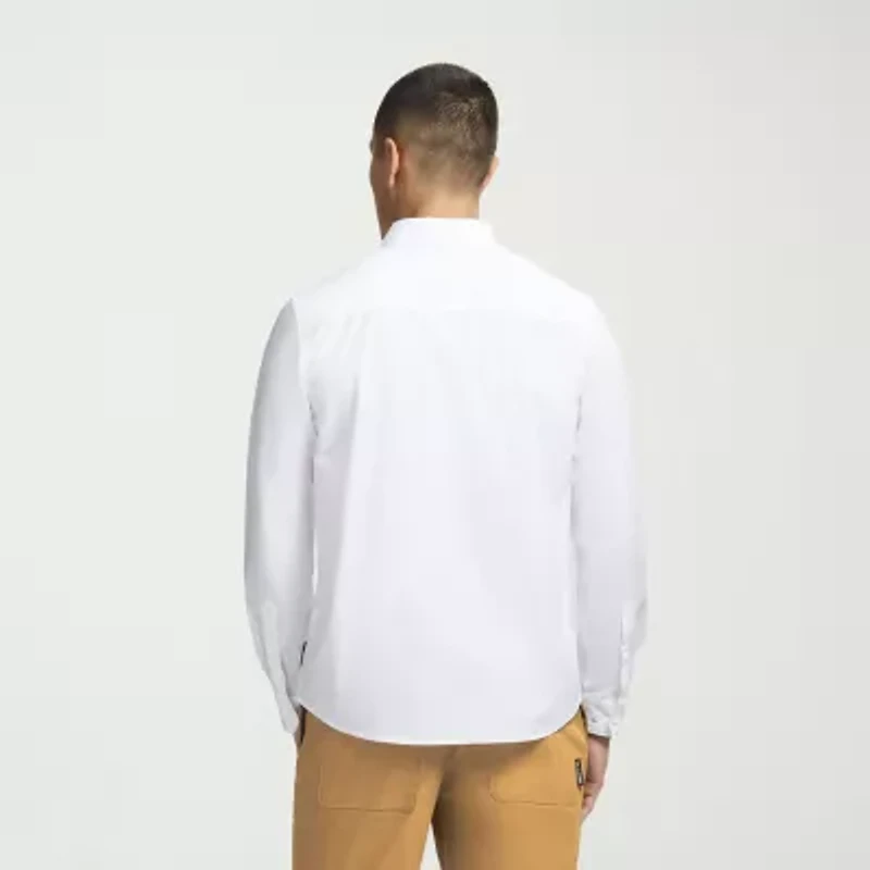 MESSI Collection Mens Long Sleeve Regular Fit Button-Down Shirt