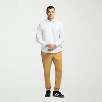 MESSI Collection Mens Long Sleeve Regular Fit Button-Down Shirt