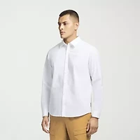 MESSI Collection Mens Long Sleeve Regular Fit Button-Down Shirt