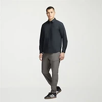 MESSI Collection Mens Long Sleeve Regular Fit Button-Down Shirt