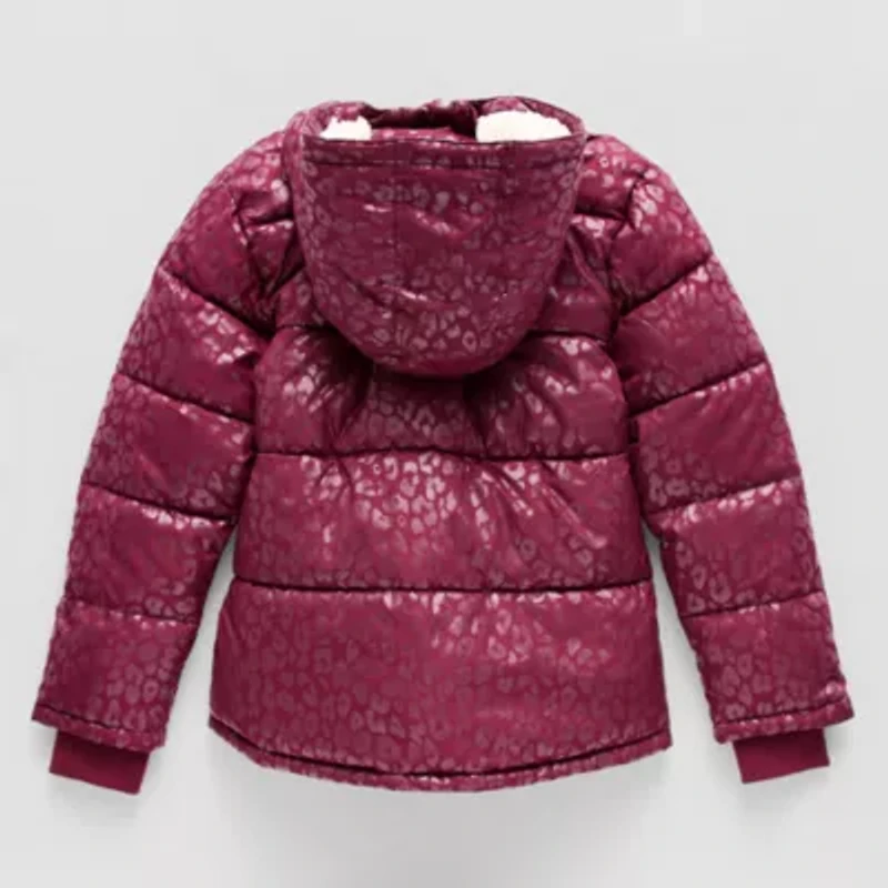 Thereabouts Little & Big Kid Girls Water Resistant Heavyweight Puffer Jacket