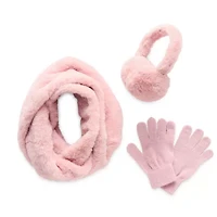 Capelli of N.Y. Little & Big Kid Girls 3-pc. Cold Weather Set