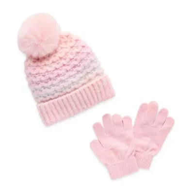 Capelli of N.Y. Little & Big Kid Girls 2-pc. Hearts Cold Weather Set