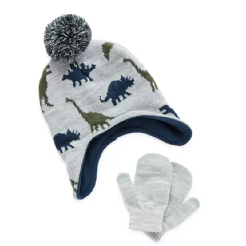 Capelli of N.Y. Toddler Boys 2-pc. Jacquard Cold Weather Set