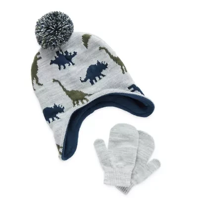 Capelli of N.Y. Toddler Boys 2-pc. Jacquard Cold Weather Set