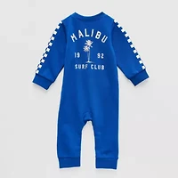 Grayson Little Baby Boys Crew Neck Long Sleeve Jumpsuit
