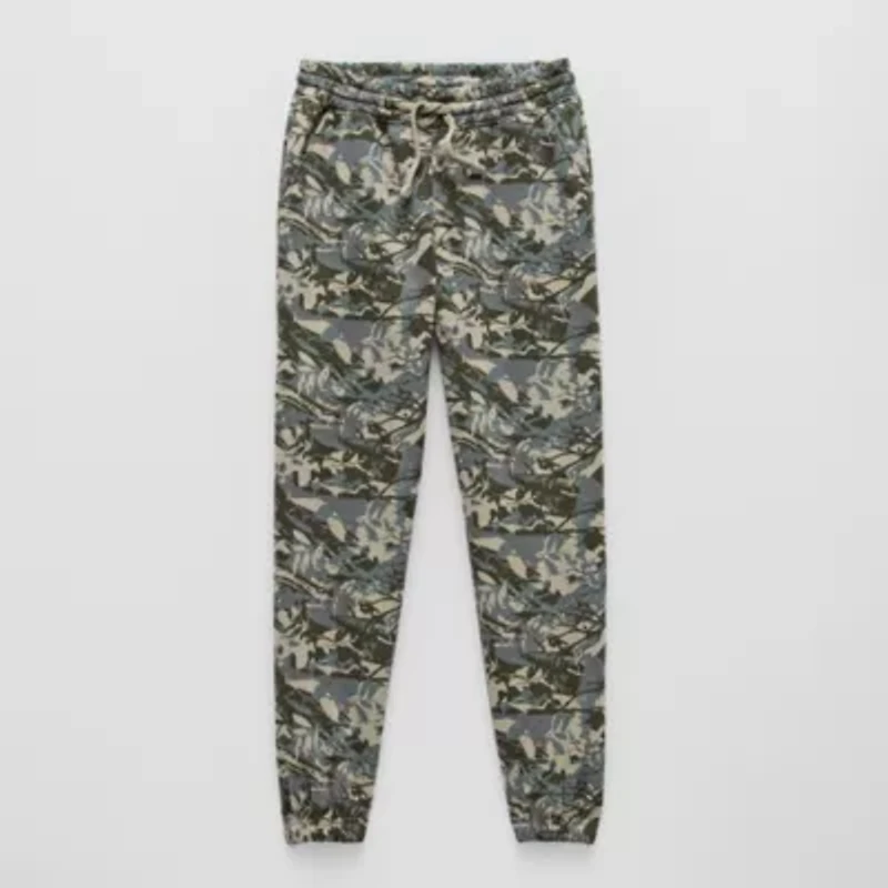 Thereabouts Little & Big Kid Boys Cuffed Regular Fit Fleece Jogger Pant