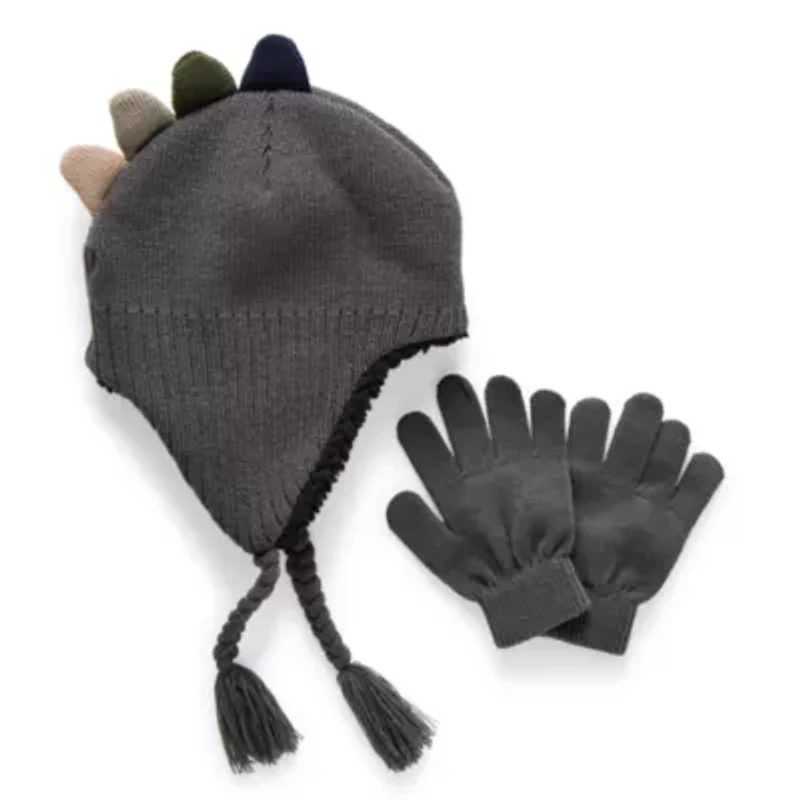 Capelli of N.Y. Little & Big Kid Boys 2-pc. Animal Cold Weather Set