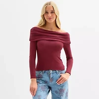 Arizona Over The Shoulder Womens Juniors Long Sleeve T-Shirt