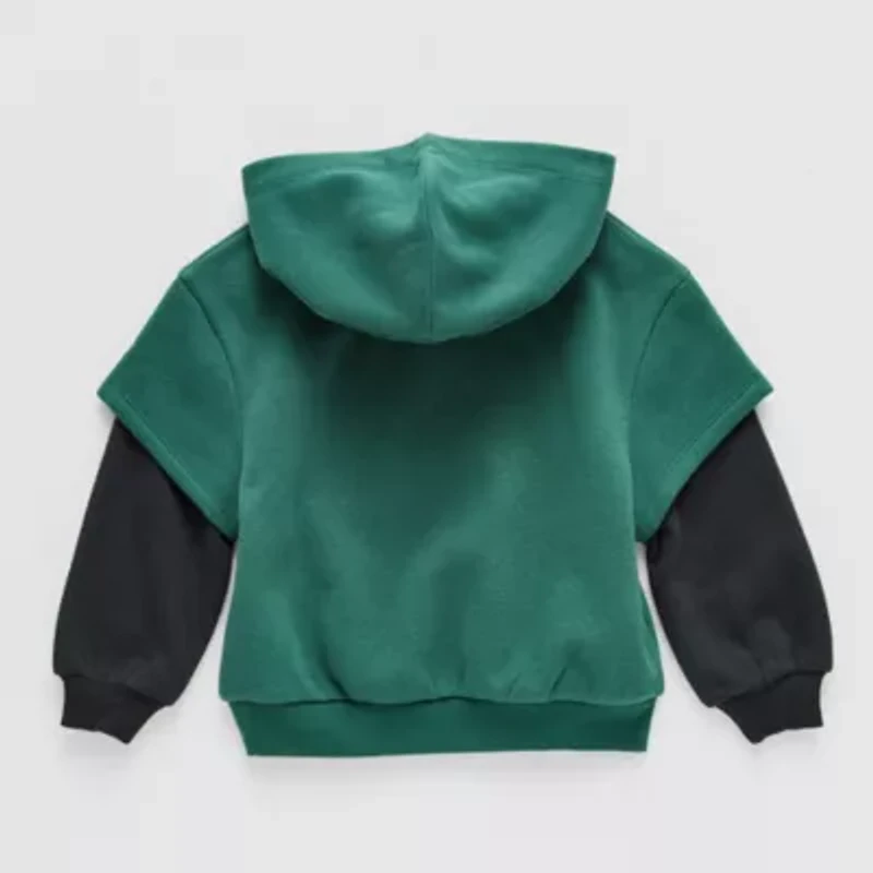 Grayson Little Toddler Boys Long Sleeve Fleece Hoodie