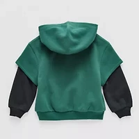 Grayson Little Toddler Boys Long Sleeve Fleece Hoodie