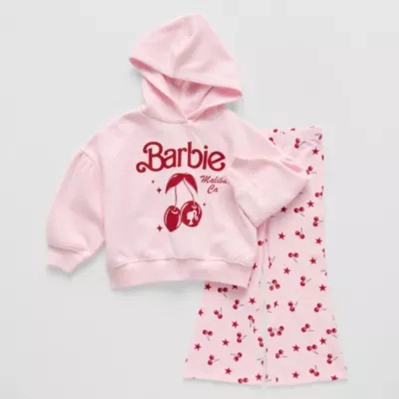 Grayson Little Toddler Girls 2-pc. Barbie Pant Set