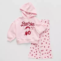 Grayson Little Toddler Girls 2-pc. Barbie Pant Set