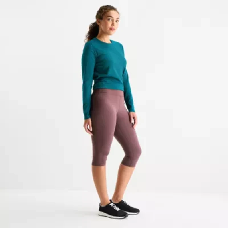 Xersion Womens 90s Iconic High Rise Capri Legging