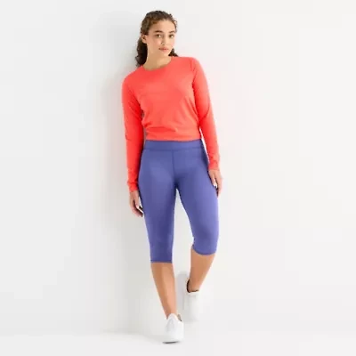 Xersion Womens 90s Iconic High Rise Capri Legging