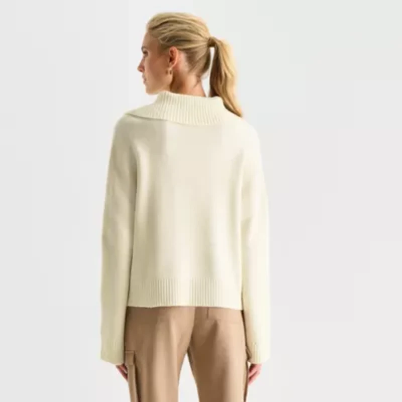 Stylus Womens Long Sleeve  Pullover Sweater