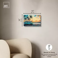 ART REMEDY® Art Remedy "Old School Spring Break" Giclee Canvas Print