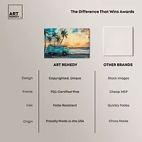 ART REMEDY® Art Remedy "Old School Spring Break" Giclee Canvas Print