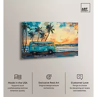 ART REMEDY® Art Remedy "Old School Spring Break" Giclee Canvas Print