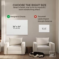 ART REMEDY® "Turtle Swimming" Giclee Animals Canvas Art