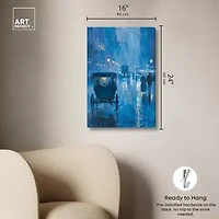 ART REMEDY® "London Nights" Giclee Transportation Canvas Art