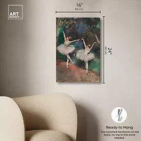 ART REMEDY® "Classical Ballerinas" Giclee Music And Dance Canvas Art