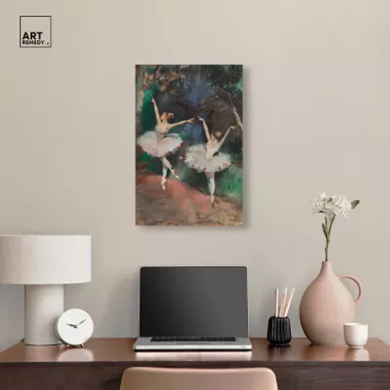 ART REMEDY® "Classical Ballerinas" Giclee Music And Dance Canvas Art