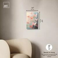 ART REMEDY® "Peaceful Butterflies" Giclee Animals Canvas Art
