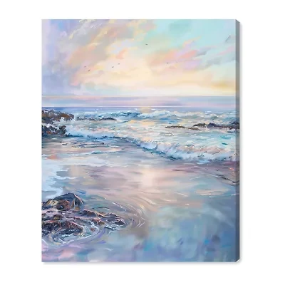 ART REMEDY® Art Remedy "Dreamy Shoreline" Giclee Canvas Print, Nature And Landscape Canvas Art