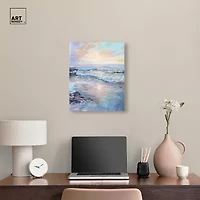 ART REMEDY® Art Remedy "Dreamy Shoreline" Giclee Canvas Print, Nature And Landscape Canvas Art