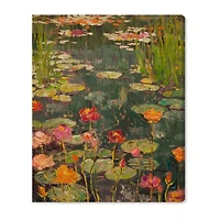 ART REMEDY® "Afternoon Visit" Giclee Nature And Landscape Canvas Art