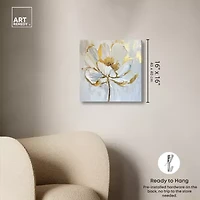 ART REMEDY® "Magnolia Ii" Giclee Floral And Botanical Canvas Art
