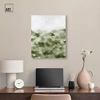 ART REMEDY® Art Remedy "Foggy Rainforest" Giclee Canvas Print, Nature And Landscape Canvas Art