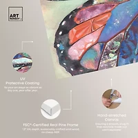 ART REMEDY® "Butterfly Part I" Giclee Animals Canvas Art