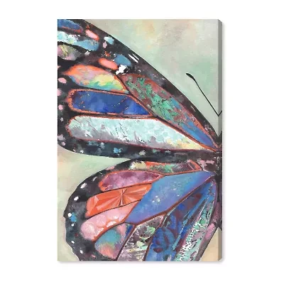 ART REMEDY® "Butterfly Part I" Giclee Animals Canvas Art