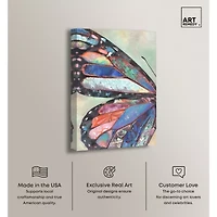 ART REMEDY® "Butterfly Part I" Giclee Animals Canvas Art