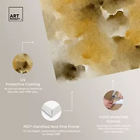 ART REMEDY® Art Remedy "Granola Chocolate Chips" Giclee Canvas Print, Abstract Canvas Art