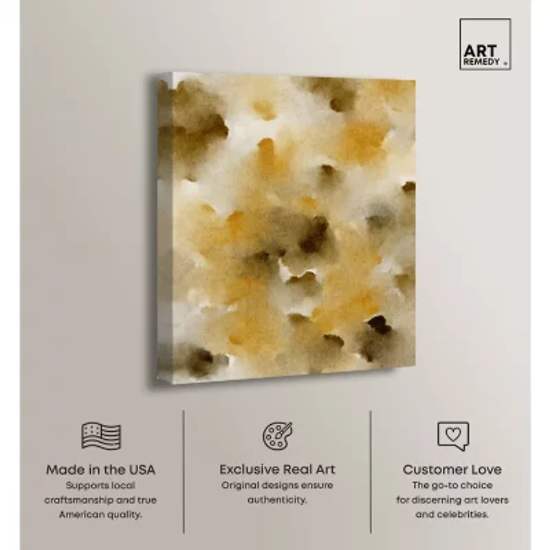ART REMEDY® Art Remedy "Granola Chocolate Chips" Giclee Canvas Print, Abstract Canvas Art