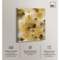 ART REMEDY® Art Remedy "Granola Chocolate Chips" Giclee Canvas Print, Abstract Canvas Art