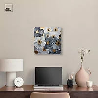 ART REMEDY® "Fields And Fields" Giclee Floral And Botanical Canvas Art