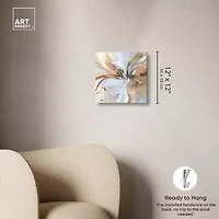 ART REMEDY® "Golden Aesthetic" Giclee Abstract Canvas Art