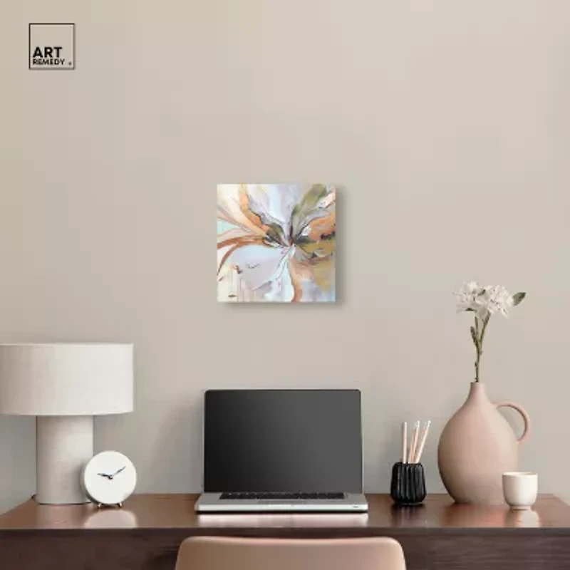 ART REMEDY® "Golden Aesthetic" Giclee Abstract Canvas Art