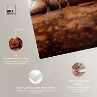 ART REMEDY® "November Landscape" Giclee Nature And Landscape Canvas Art