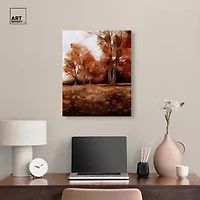 ART REMEDY® "November Landscape" Giclee Nature And Landscape Canvas Art