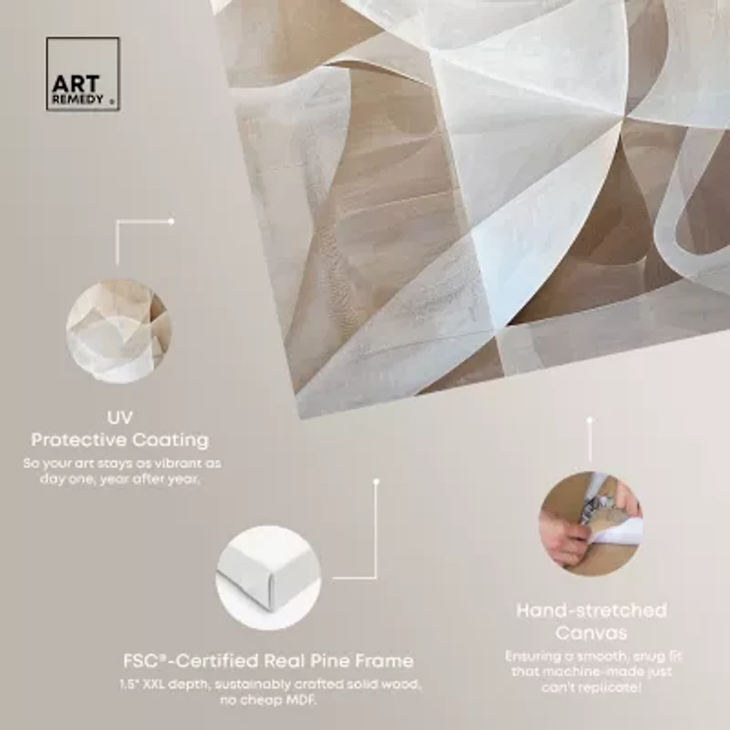 ART REMEDY® "Scattered Thoughts" Giclee Abstract Canvas Art