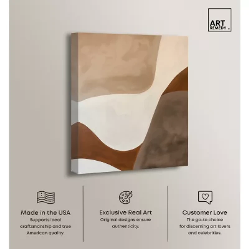 ART REMEDY® Art Remedy "Dream Away" Giclee Canvas Print, Abstract Canvas Art