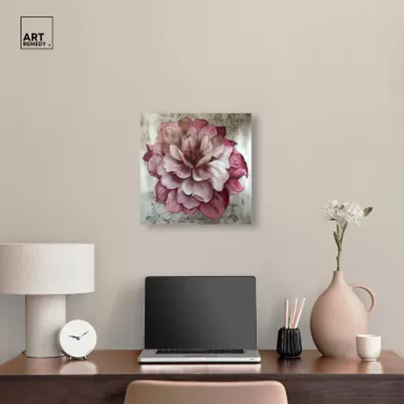 ART REMEDY® "Darla" Giclee Floral And Botanical Canvas Art