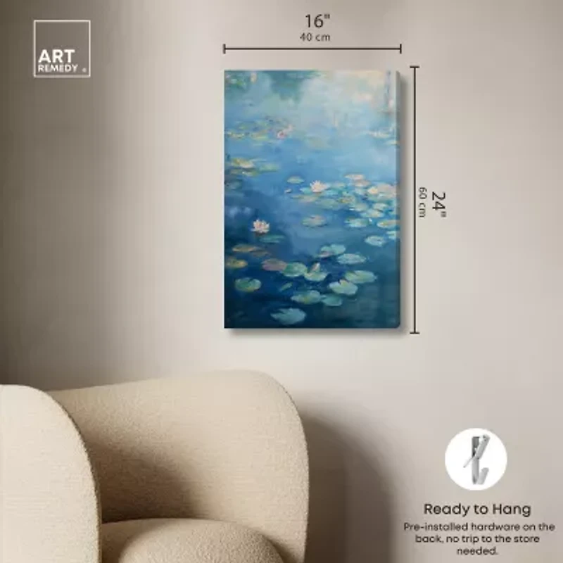 ART REMEDY® "Morning Dew Panoramic" Giclee Classic And Figurative Canvas Art