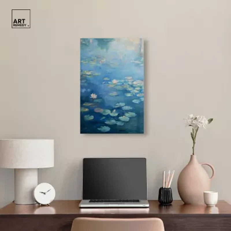 ART REMEDY® "Morning Dew Panoramic" Giclee Classic And Figurative Canvas Art