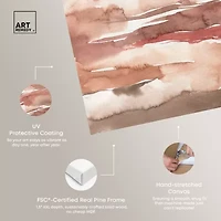 ART REMEDY® "Tone Tinted Powders" Giclee Abstract Canvas Art